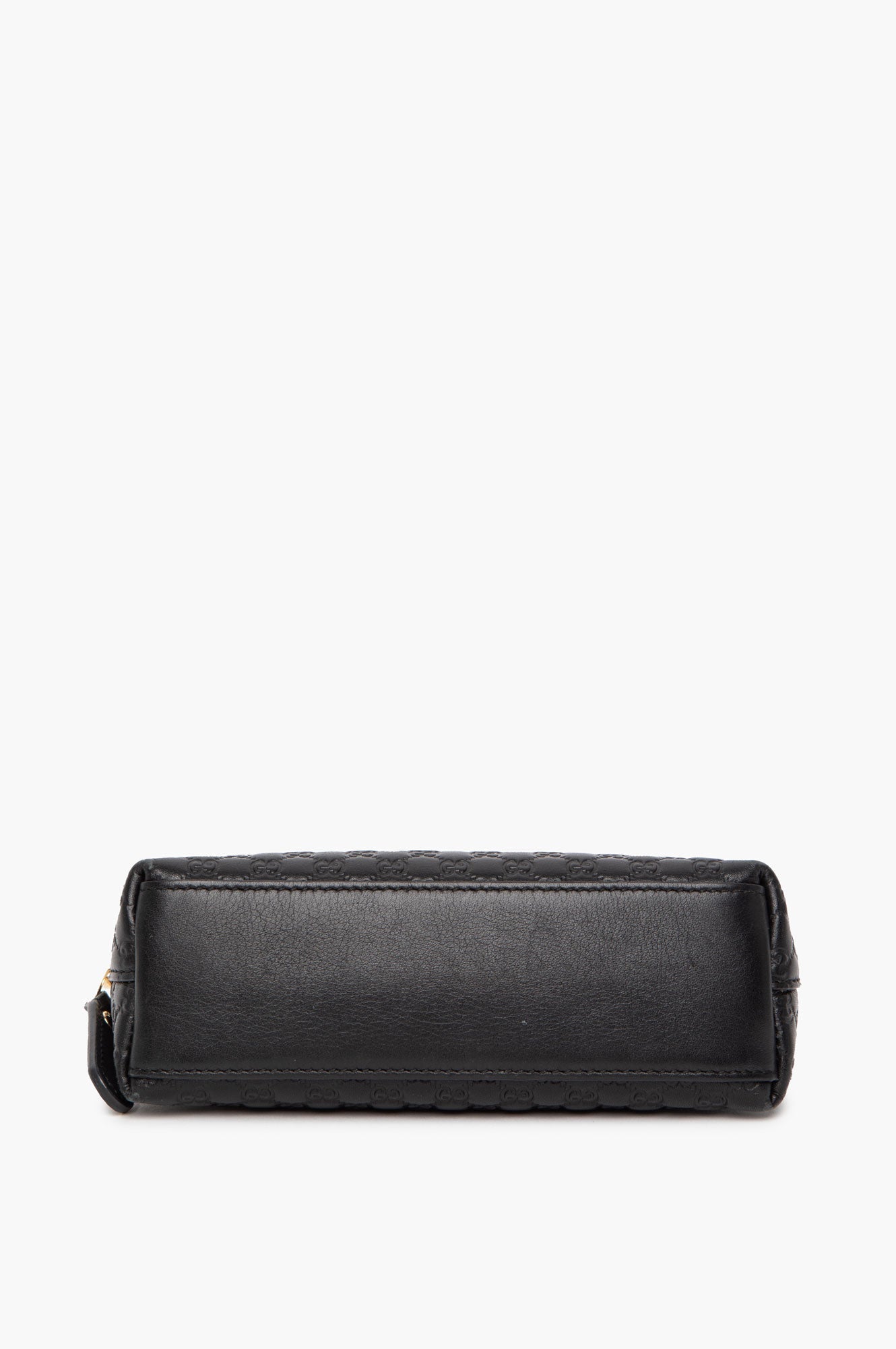 Gucci Monogram Leather Cosmetic Pouch
