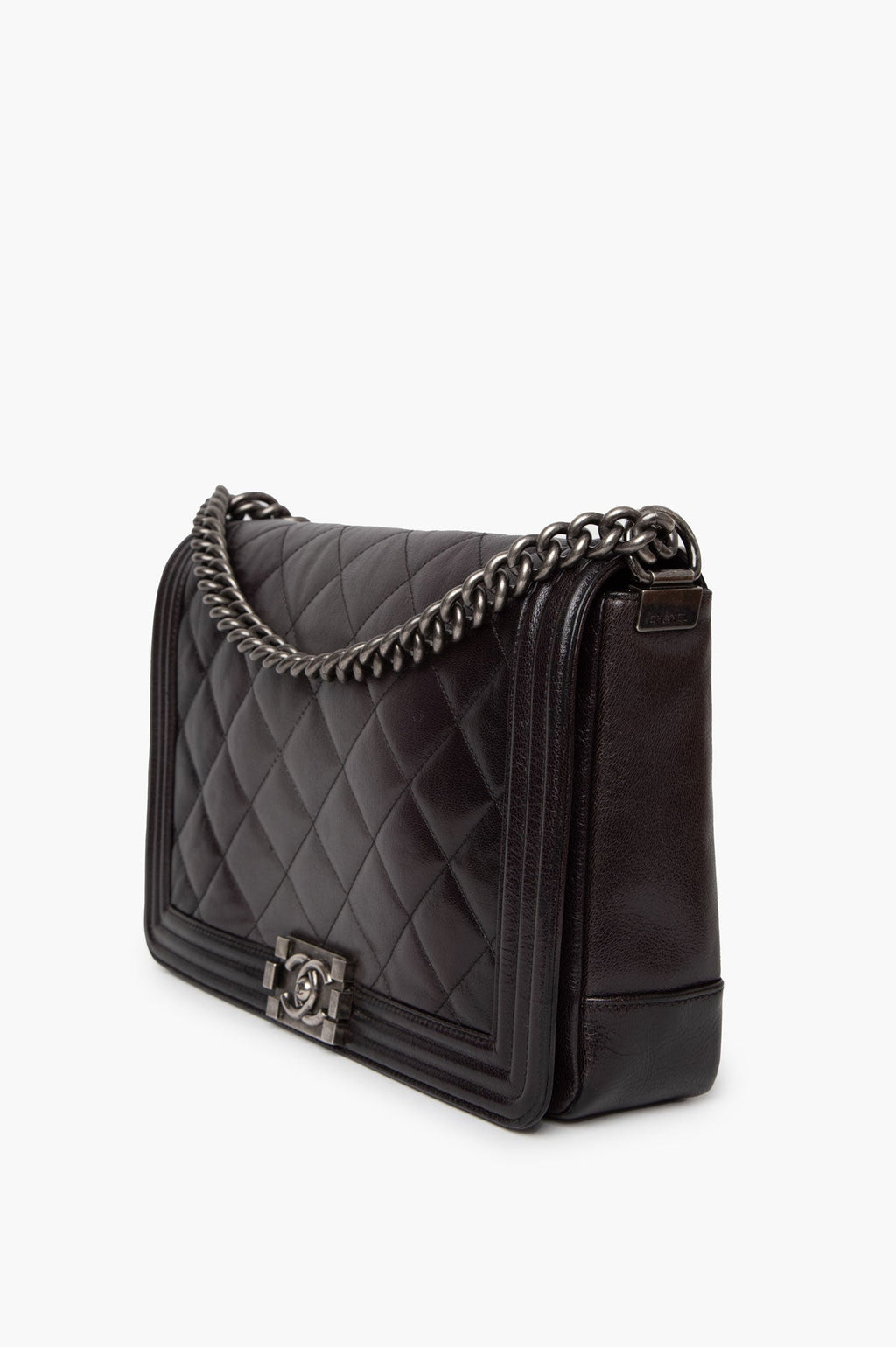 Chanel 2014 Black Large Leboy Bag