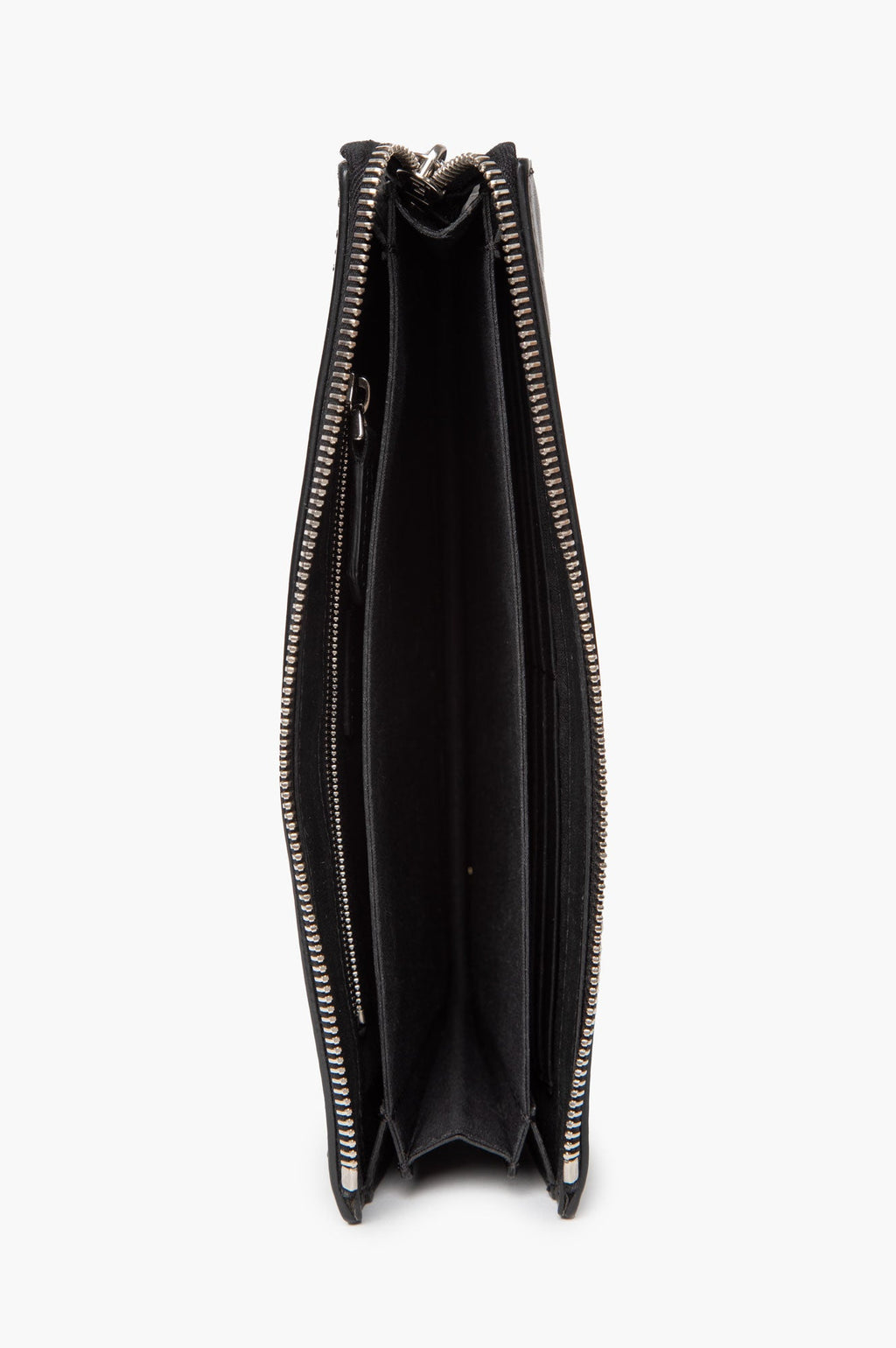 Feni Black Leather Pouch (Think Fendi)