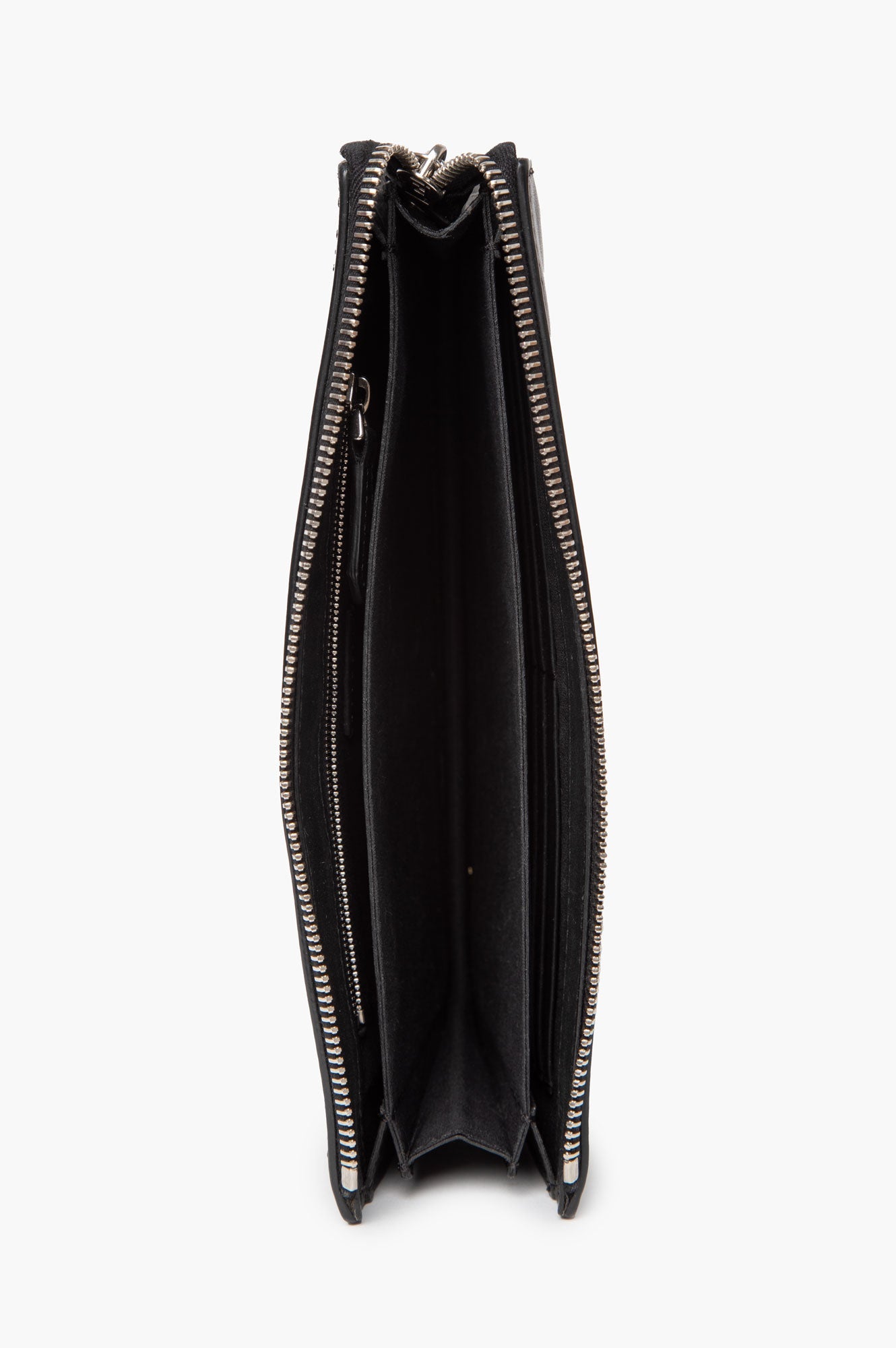 Feni Black Leather Pouch (Think Fendi)