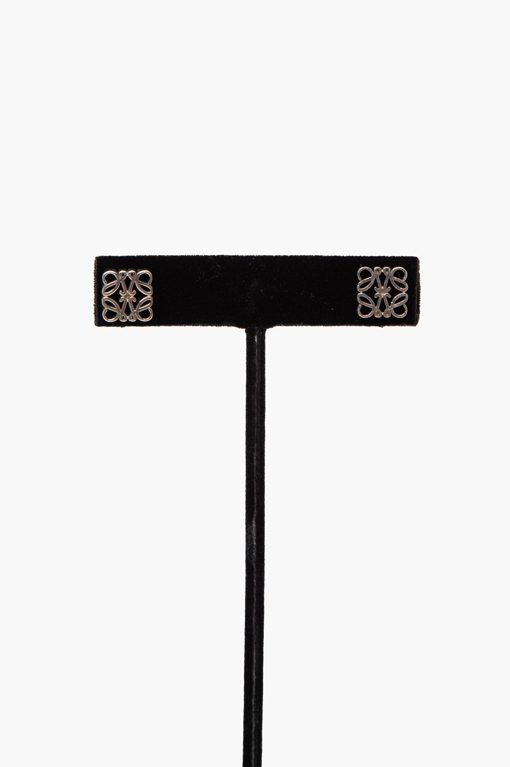 Loewe Anagram Silver Earrings