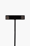 Loewe Anagram Silver Earrings