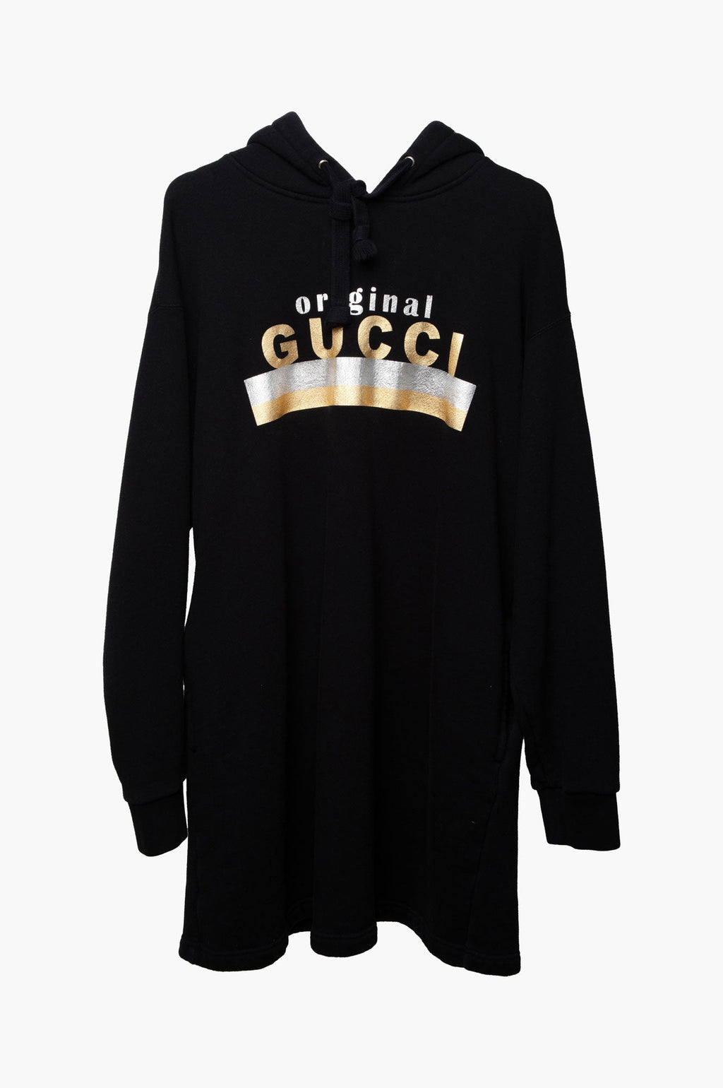 Gucci Black Logo Hoodie Size M