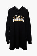 Gucci Black Logo Hoodie Size M
