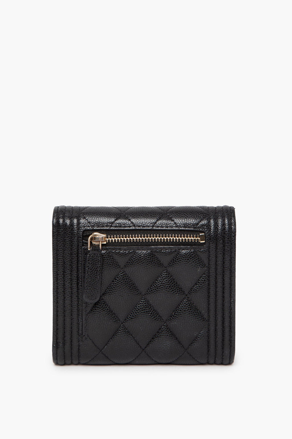 Chanel 2019 Black Boy Wallet