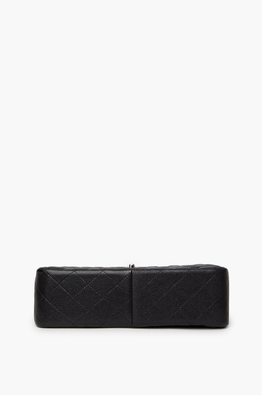 Chanel 2012 Black Caviar Jumbo Classic Flap Bag