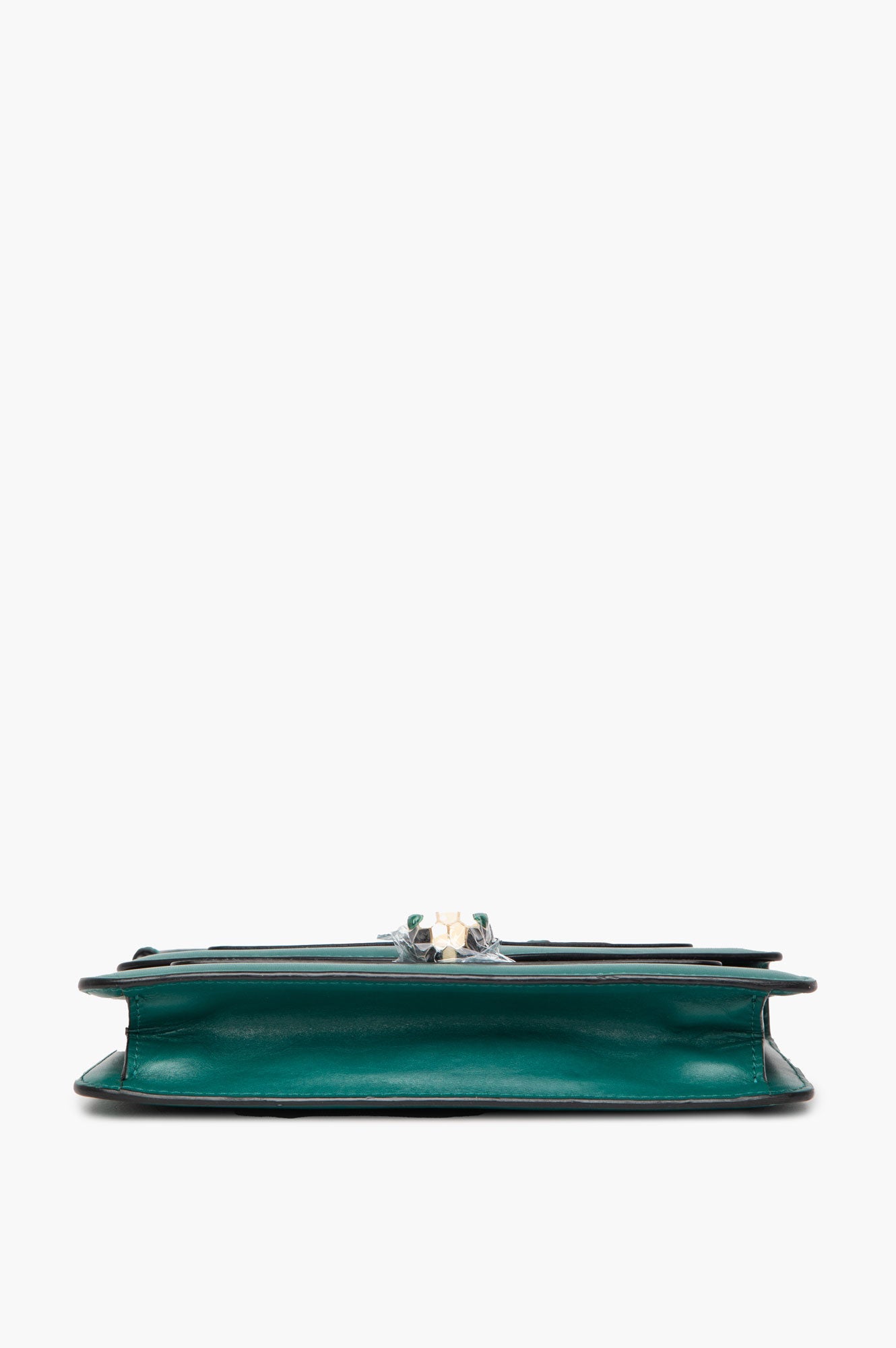 Bvlgari Green Serpenti Forever East West Shoulder Bag