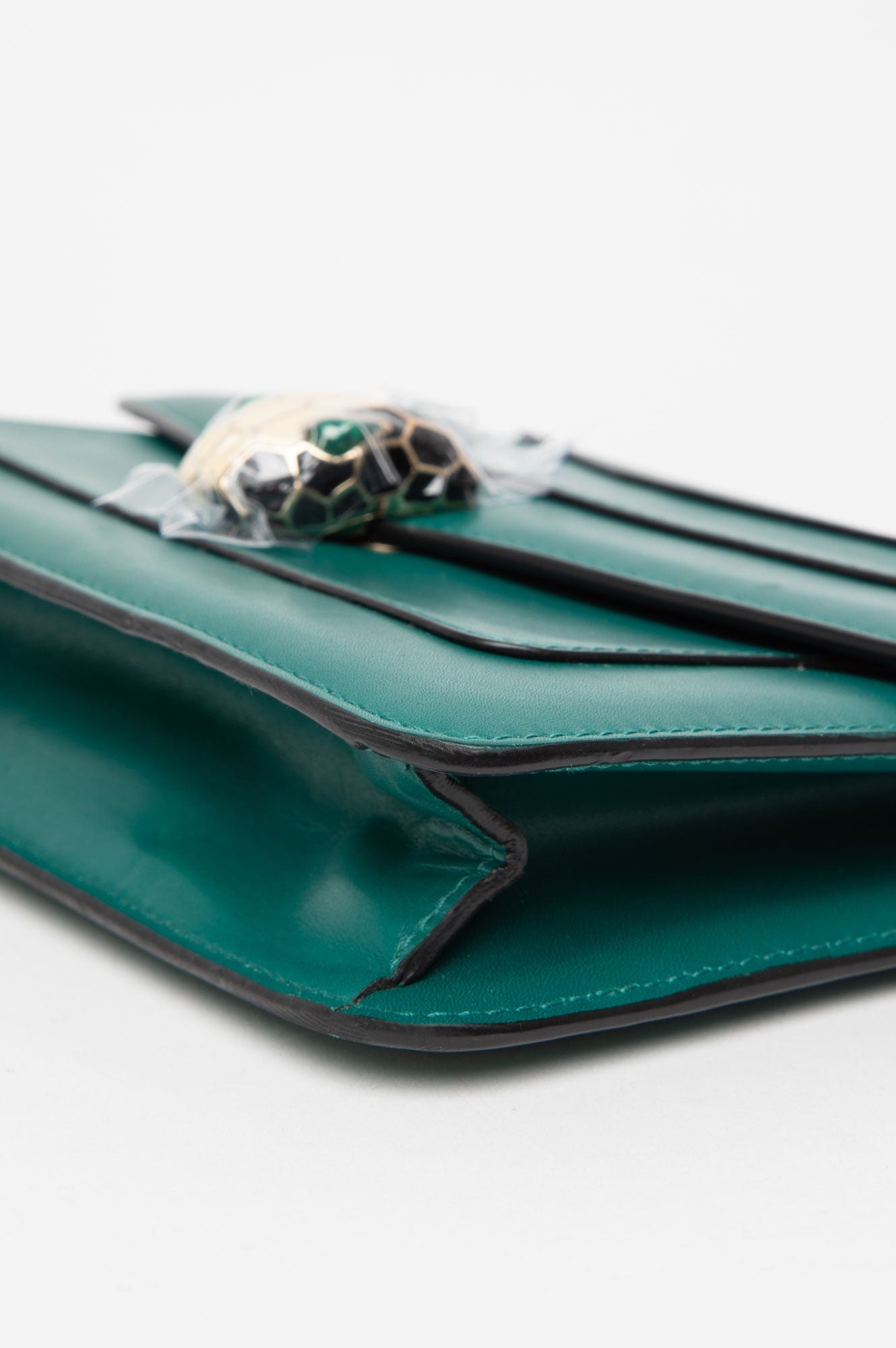 Bvlgari Green Serpenti Forever East West Shoulder Bag