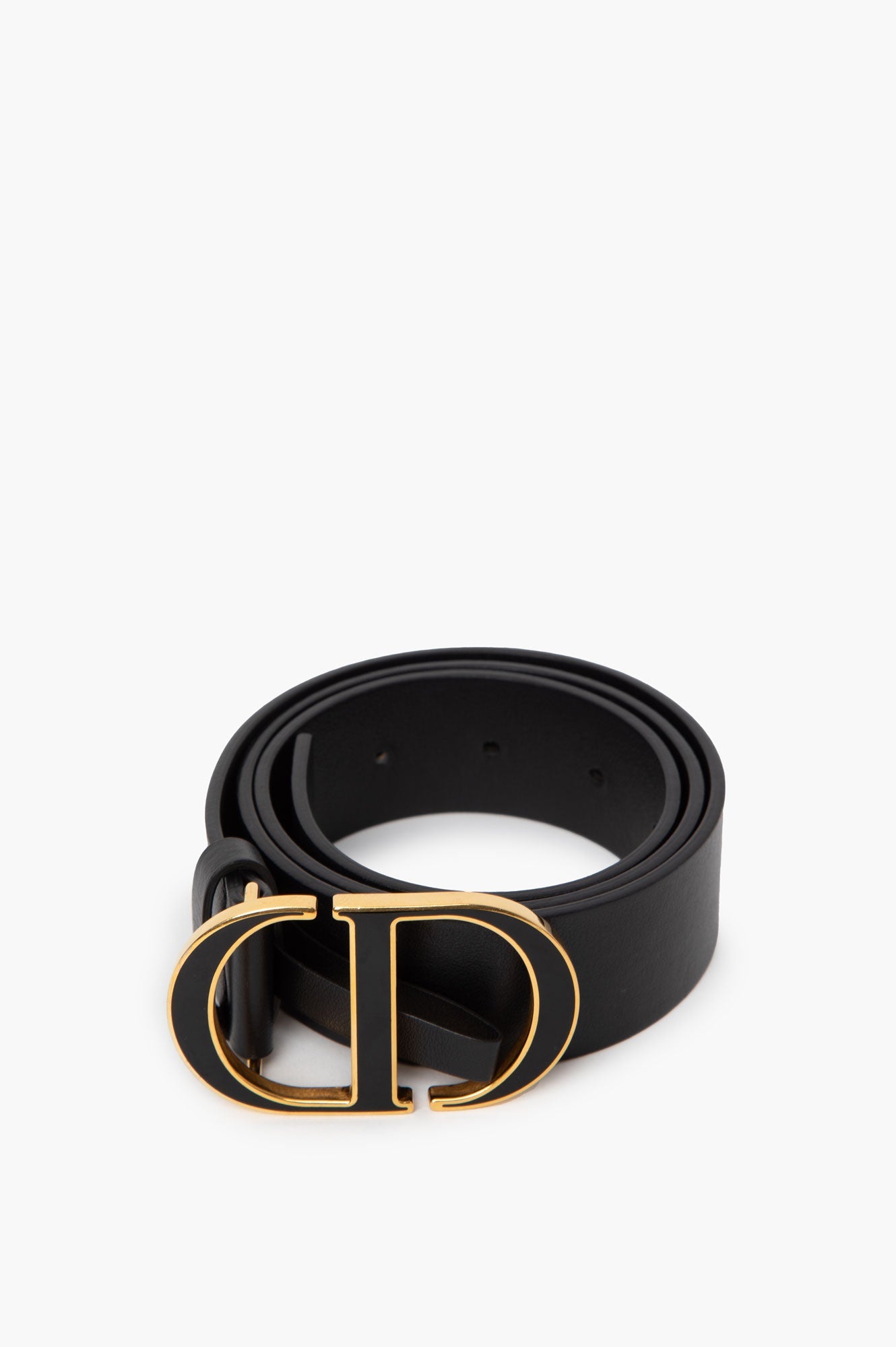 Christian Dior Black Belt Size 80
