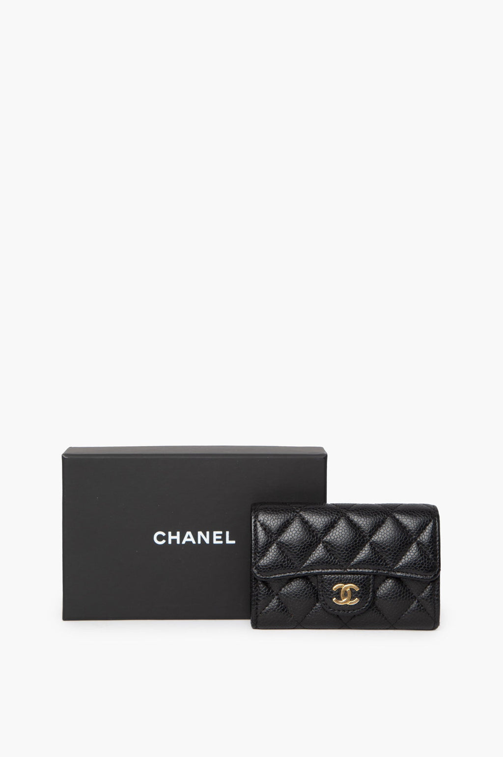 Chanel Black Flap Wallet