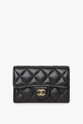 Chanel Black Flap Wallet