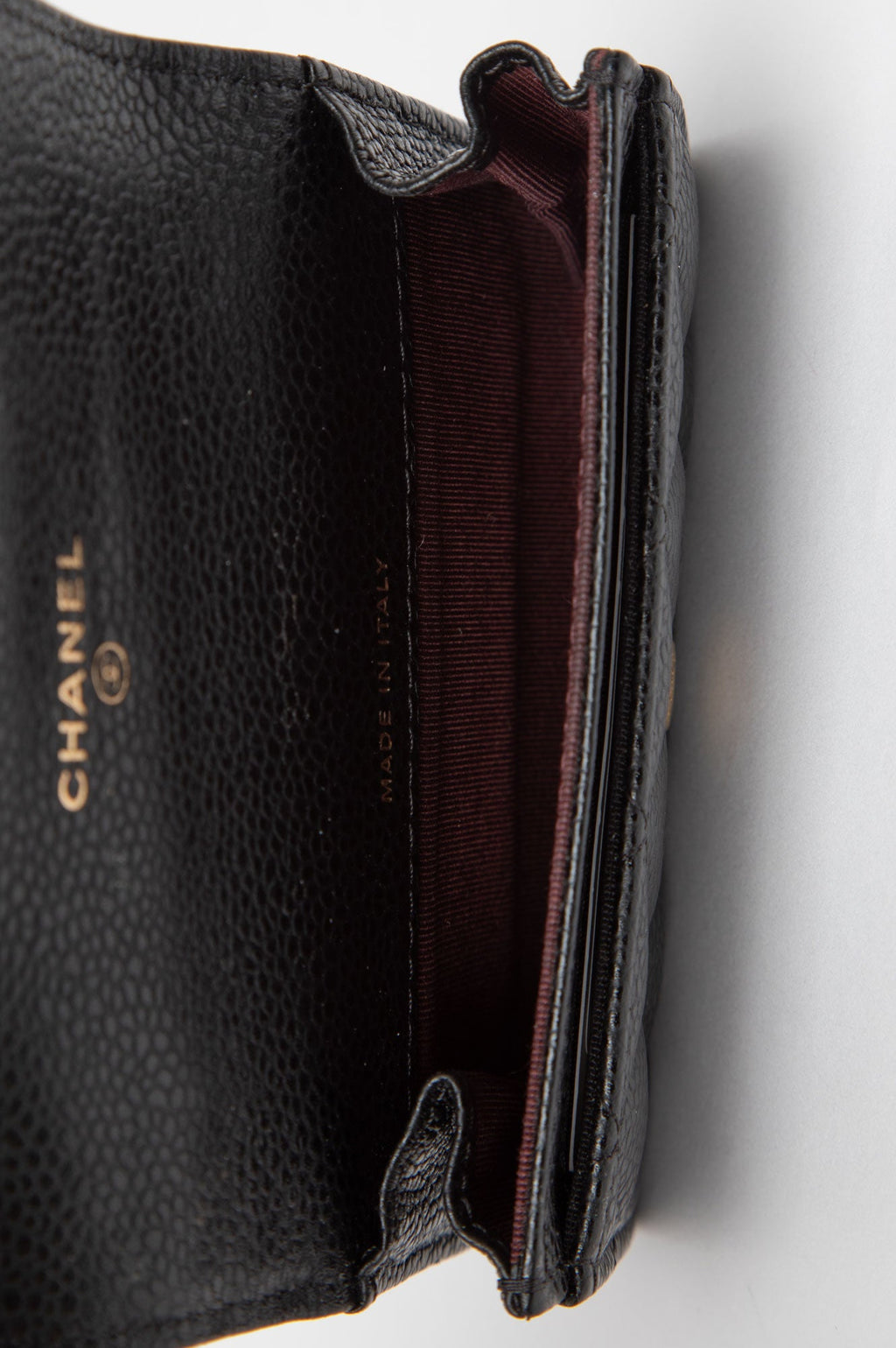 Chanel Black Flap Wallet