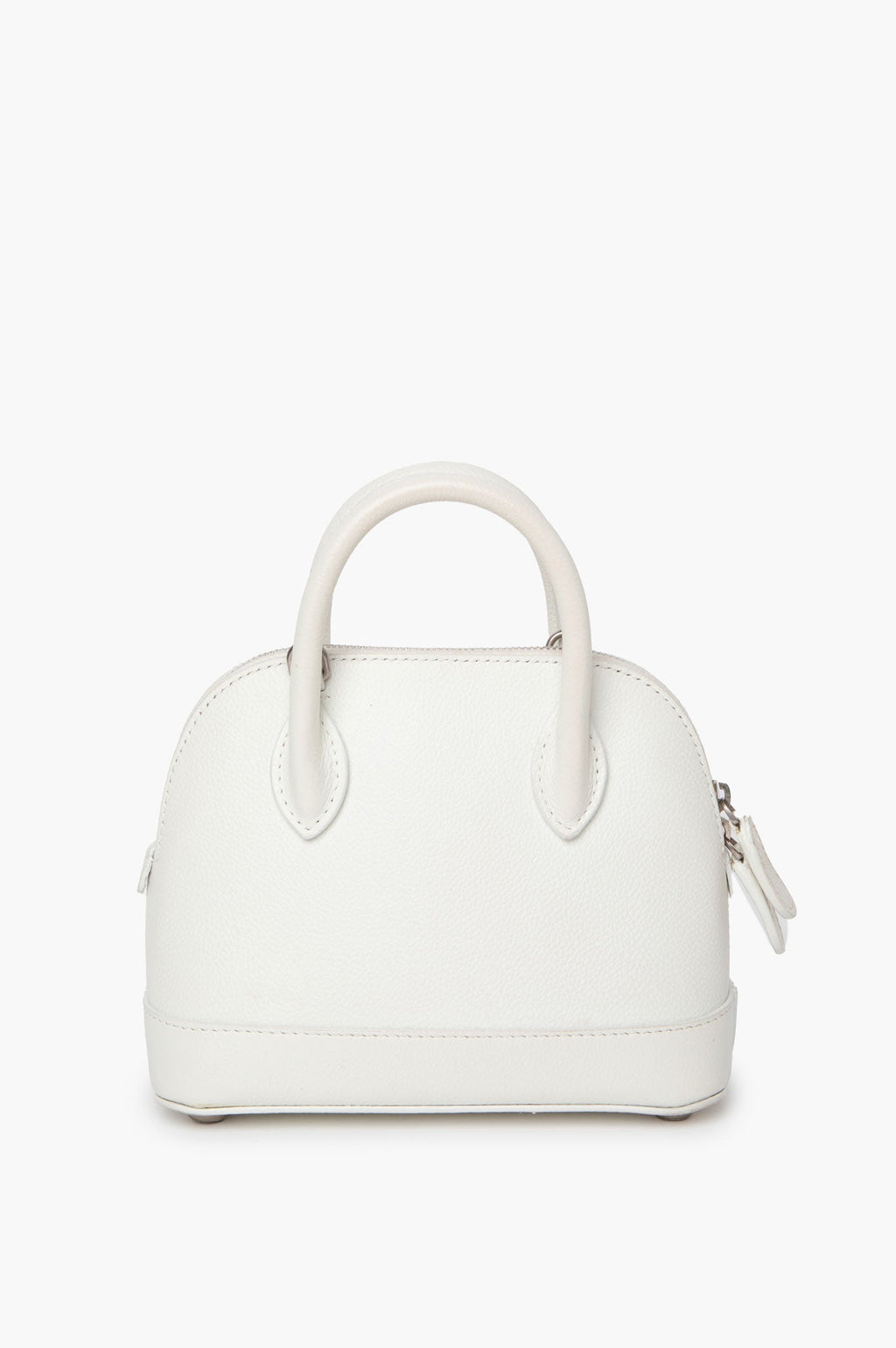 Balenciaga White Ville Top Handle Bag
