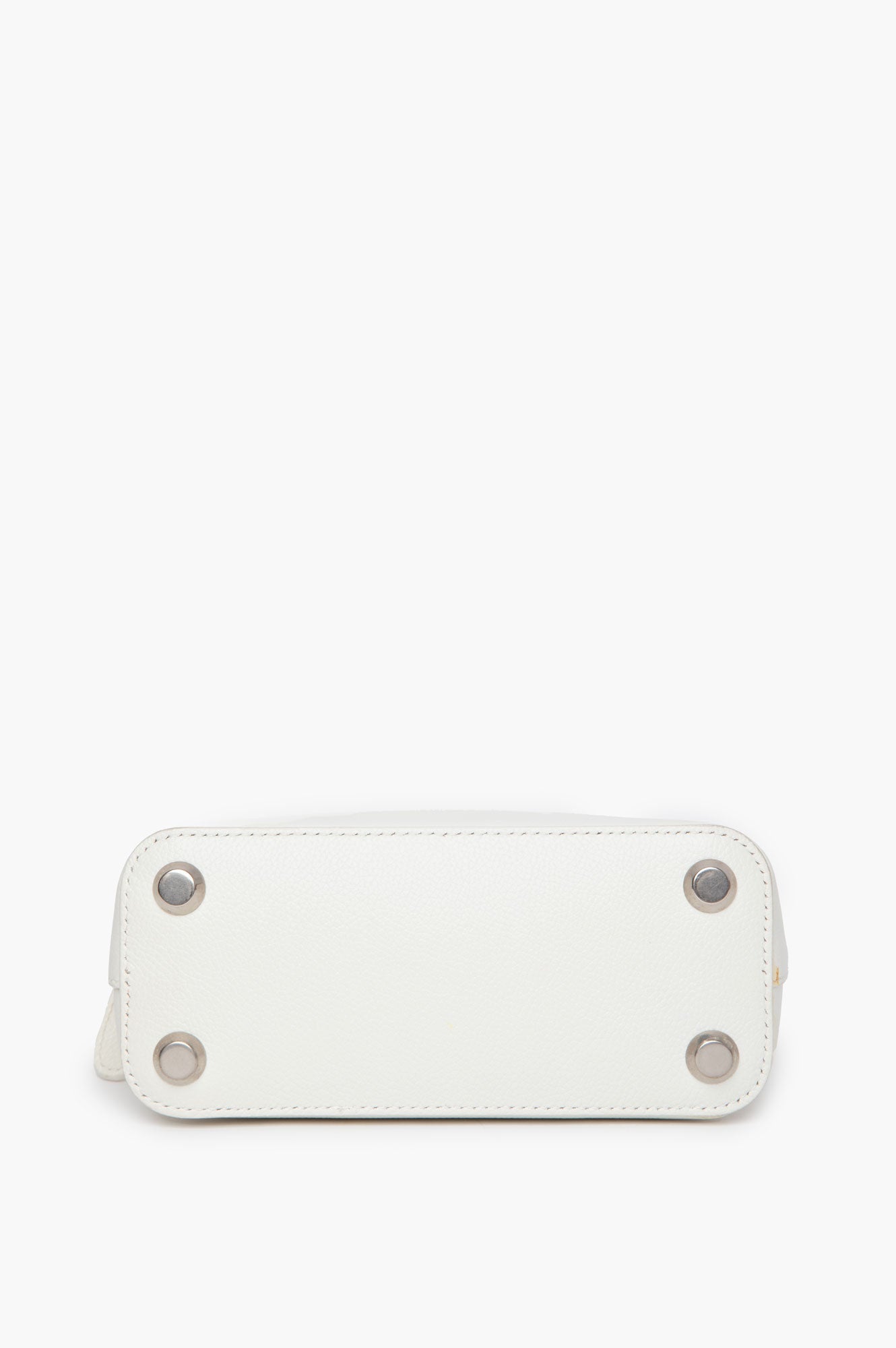 Balenciaga White Ville Top Handle Bag