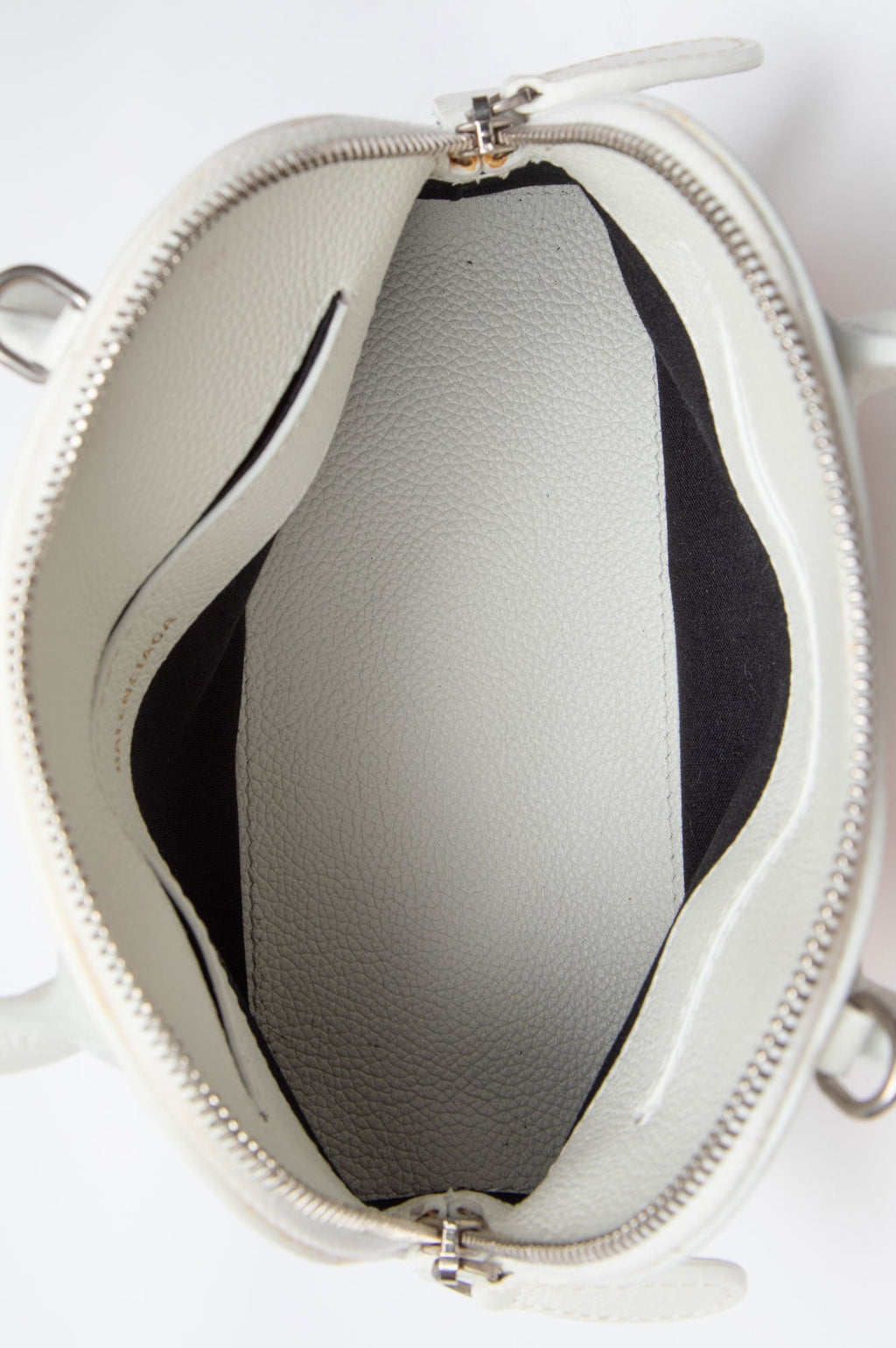 Balenciaga White Ville Top Handle Bag