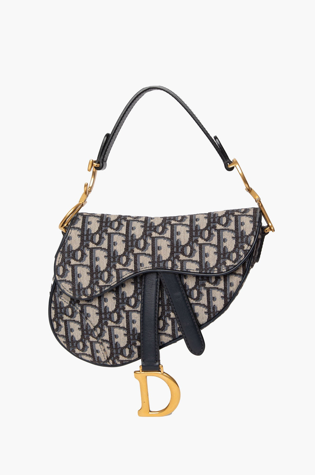 Christian Dior Oblique Mini Saddle Bag