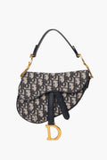Christian Dior Oblique Mini Saddle Bag