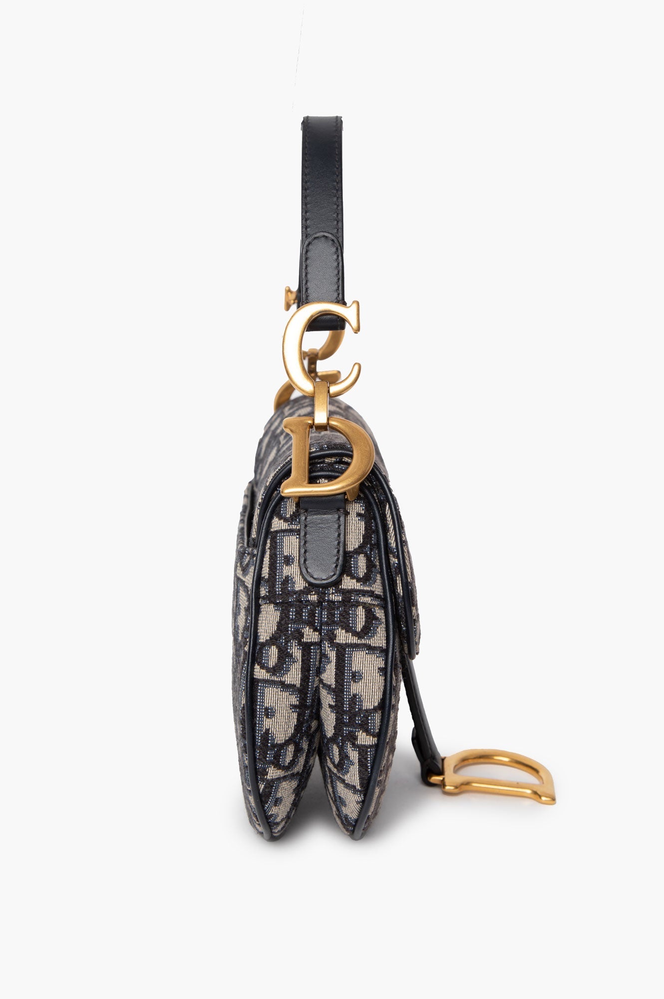 Christian Dior Oblique Mini Saddle Bag