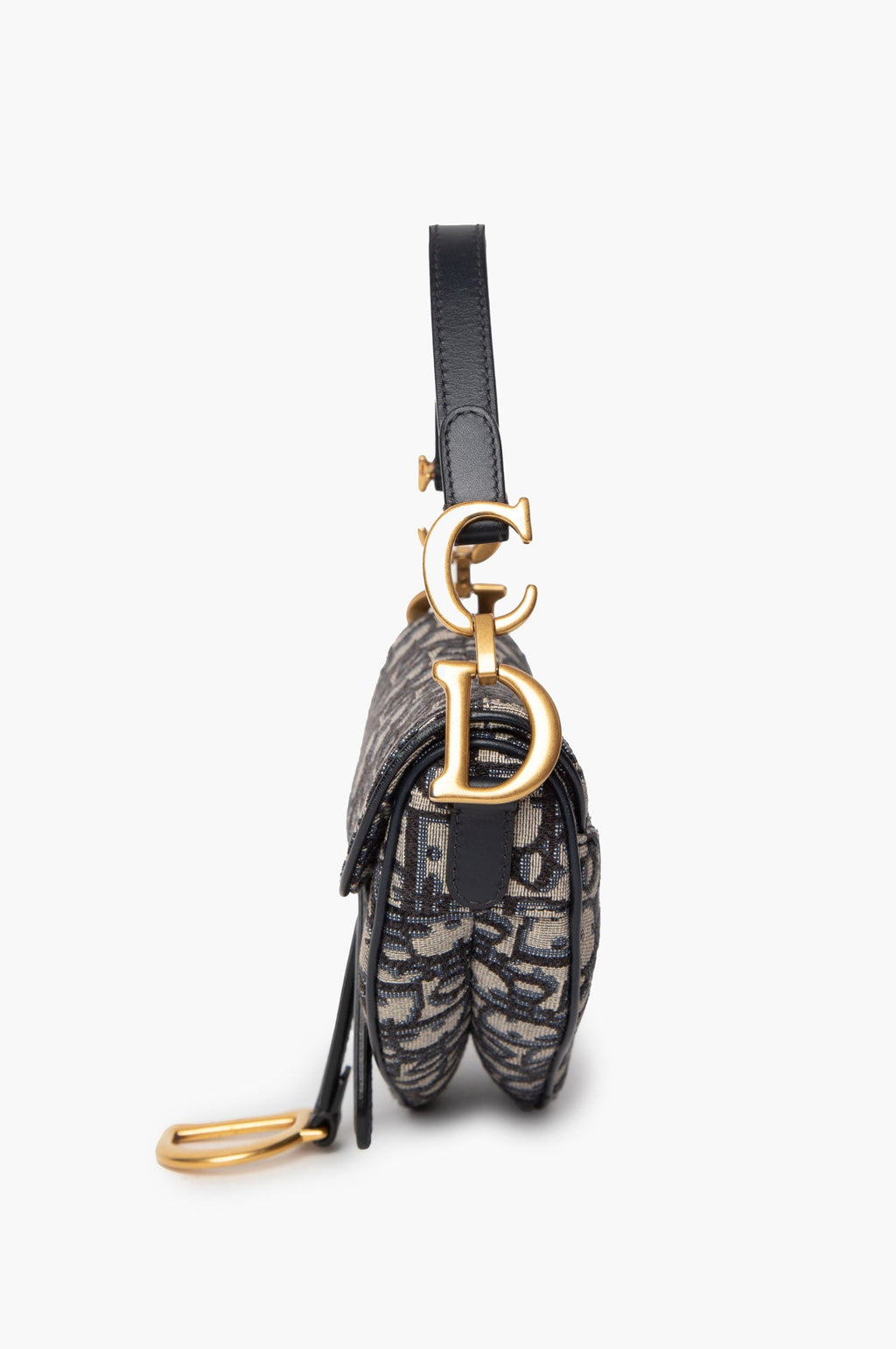 Christian Dior Oblique Mini Saddle Bag