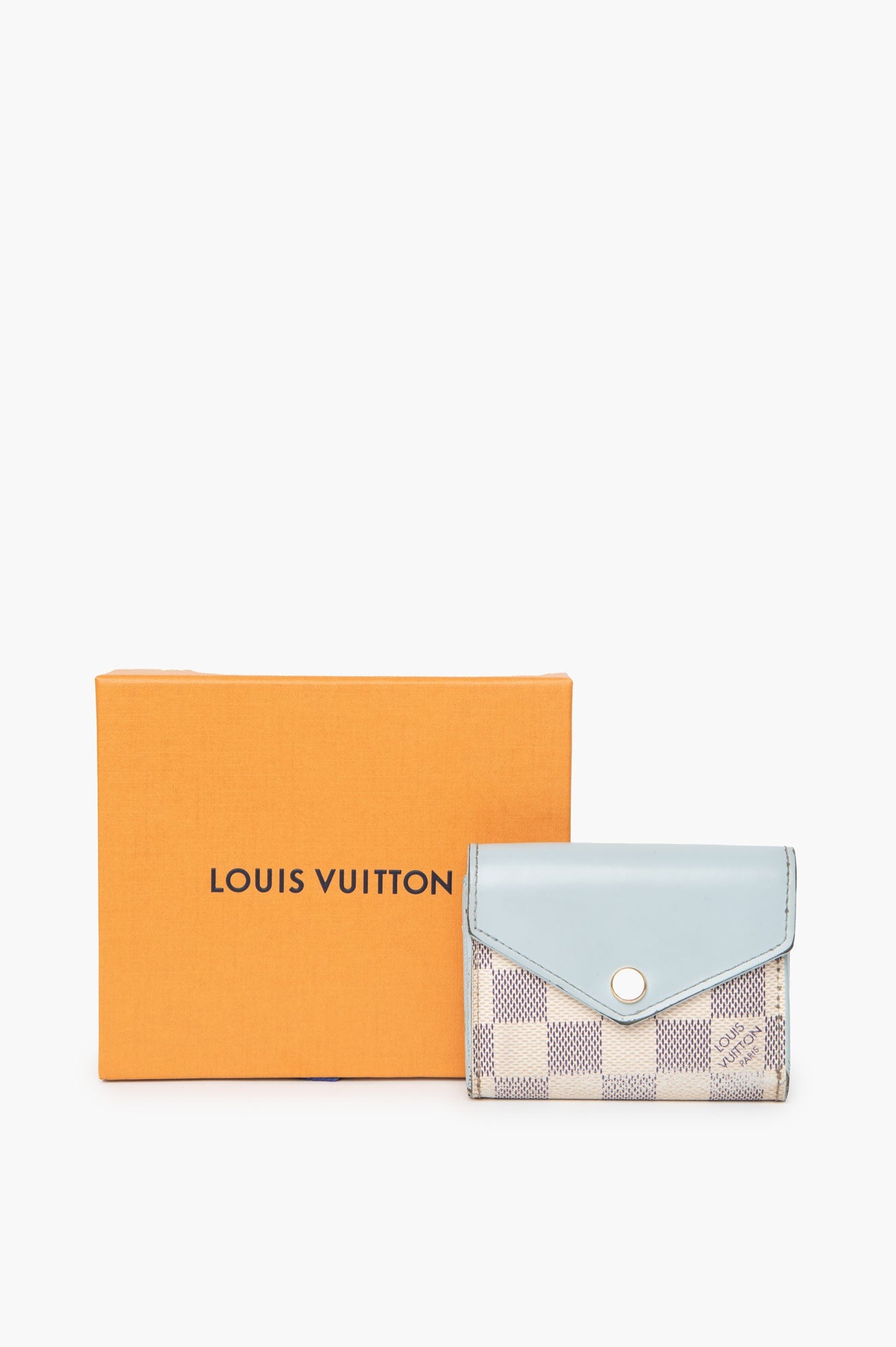 Louis Vuitton Damier Azur Zoe Wallet Olympe