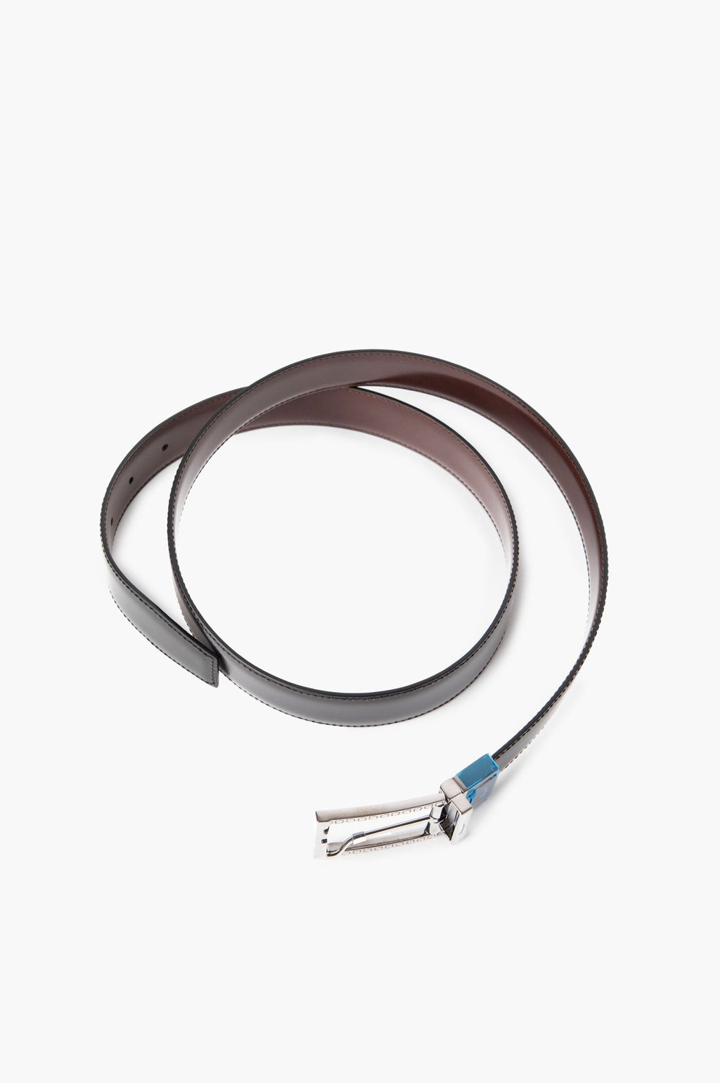 Salvatore Ferragamo Black Leather Belt Size 105