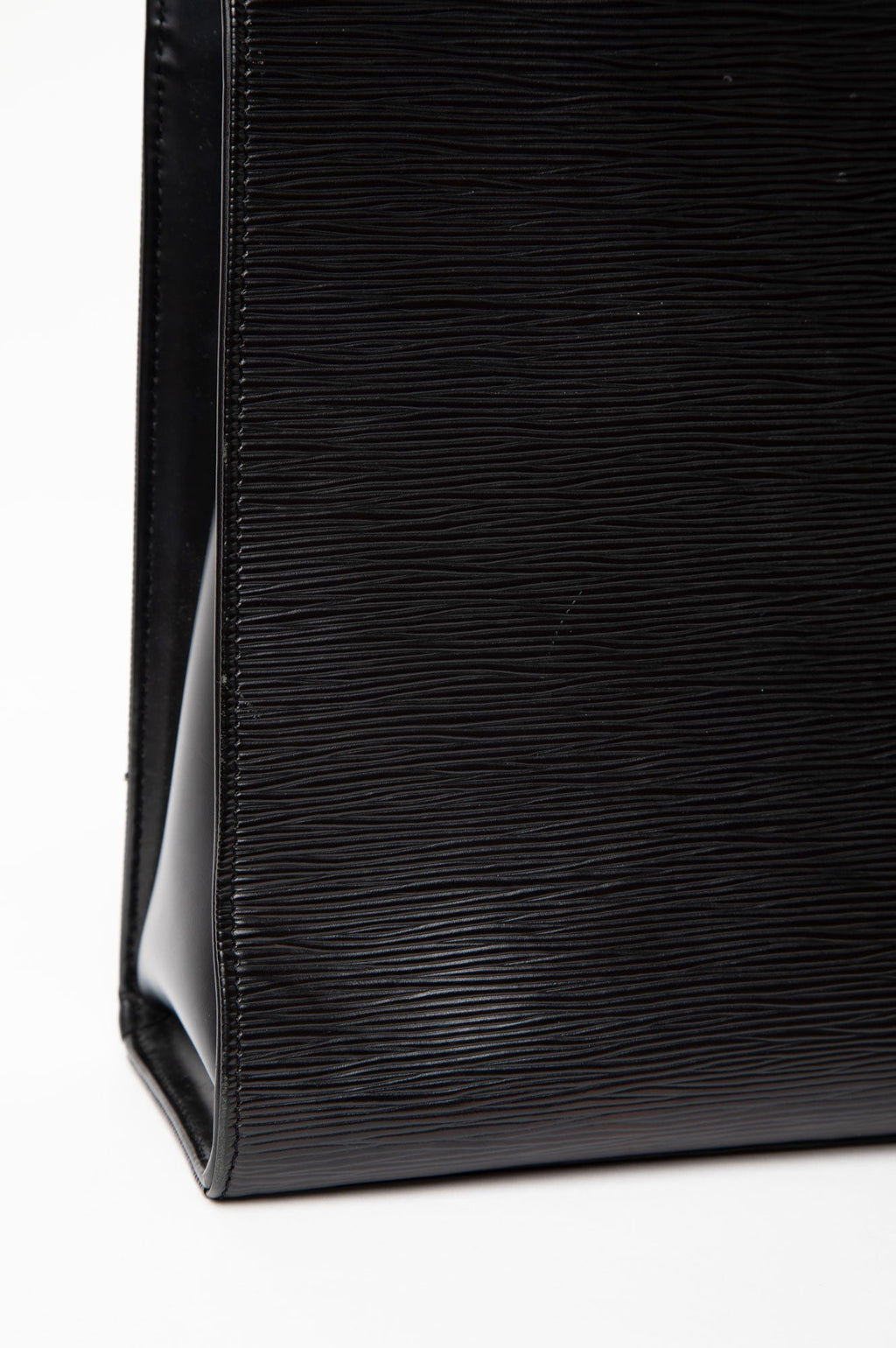 Louis Vuitton Black Epi Leather Gemeaux Tote Bag