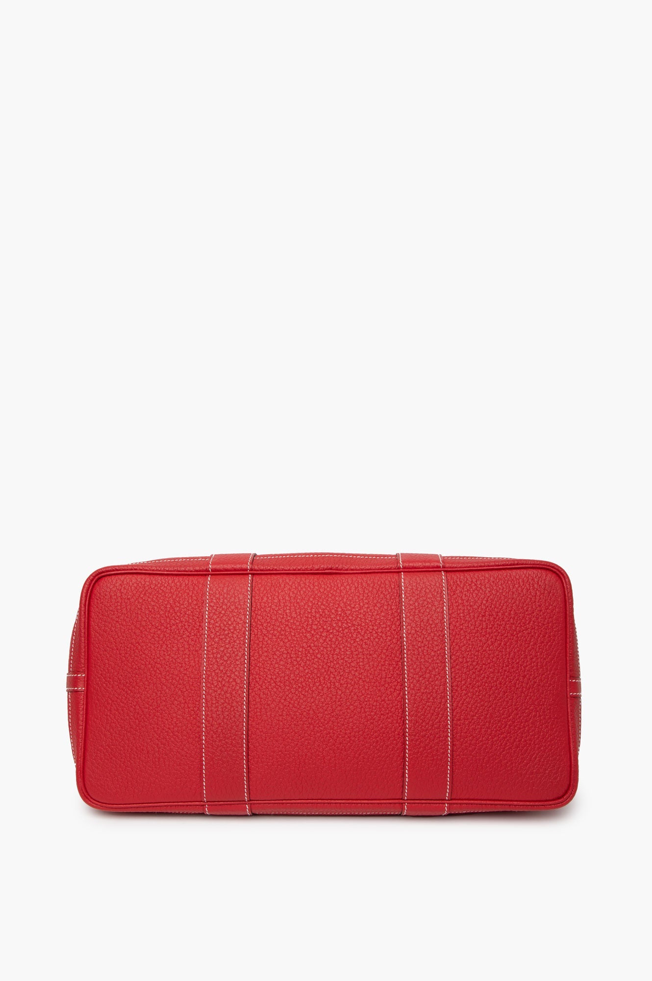 Hermes Red Garden Party 36 Bag