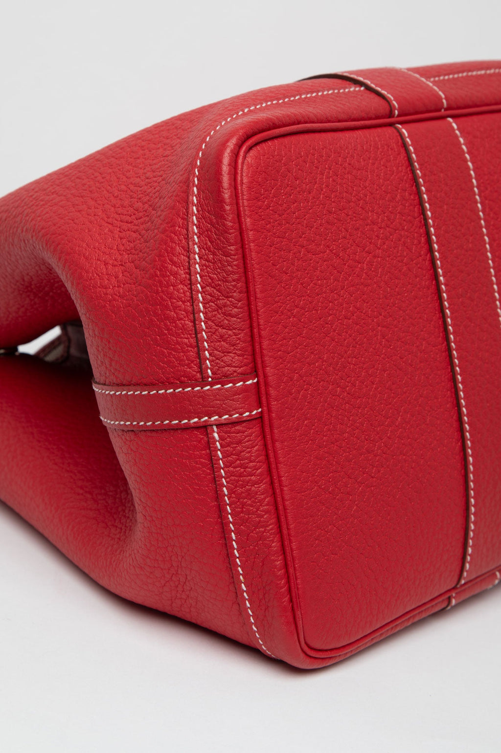 Hermes Red Garden Party 36 Bag