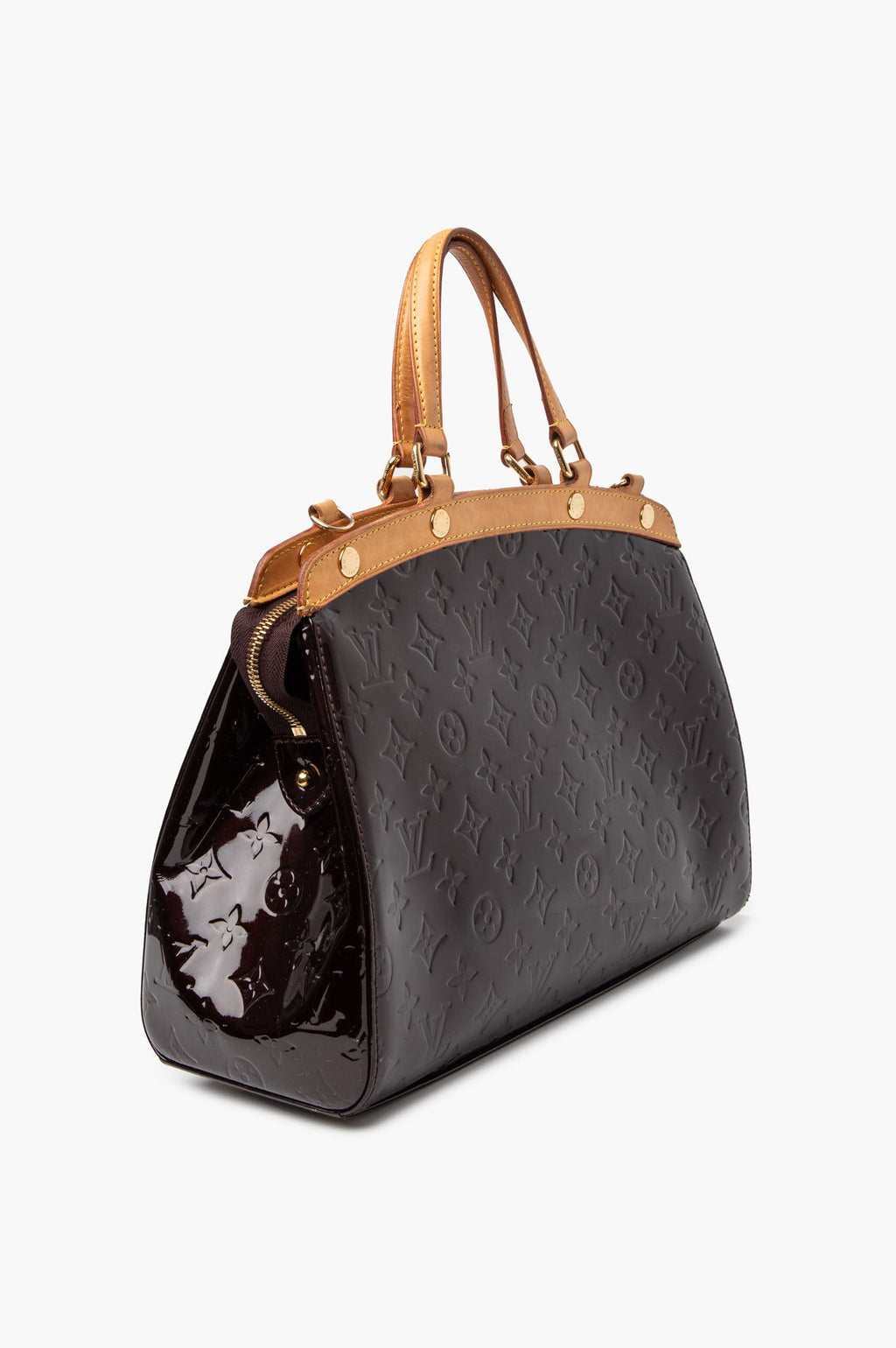 Louis Vuitton Amarante Vernis MM Brea Bag