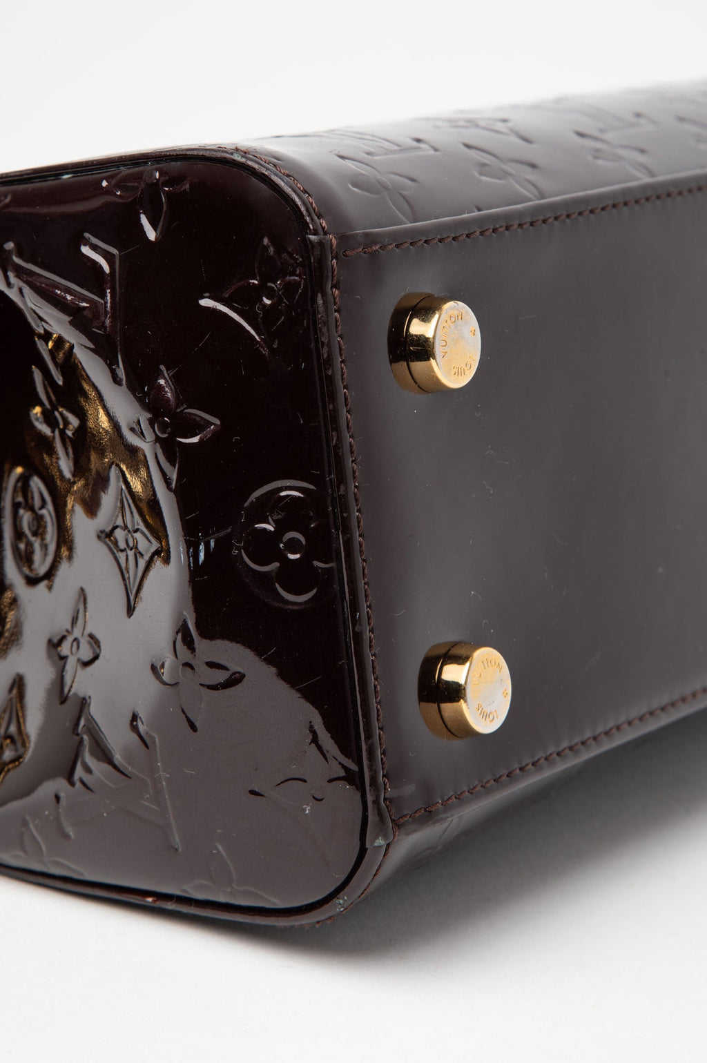 Louis Vuitton Amarante Vernis MM Brea Bag