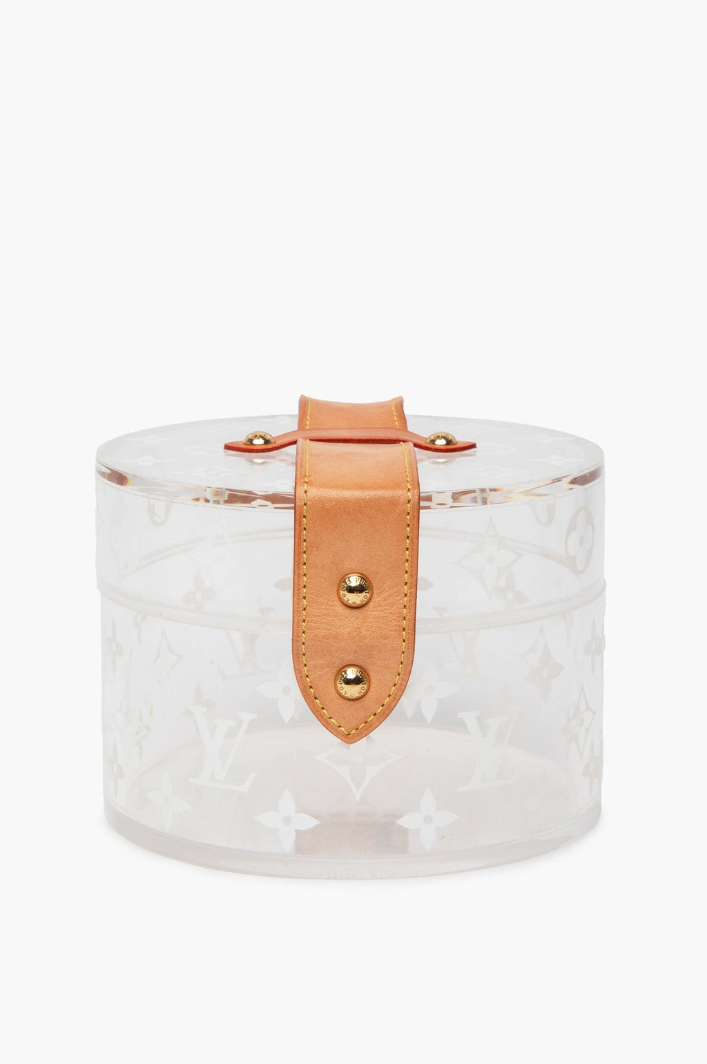 Louis Vuitton Lucite Monogram Box