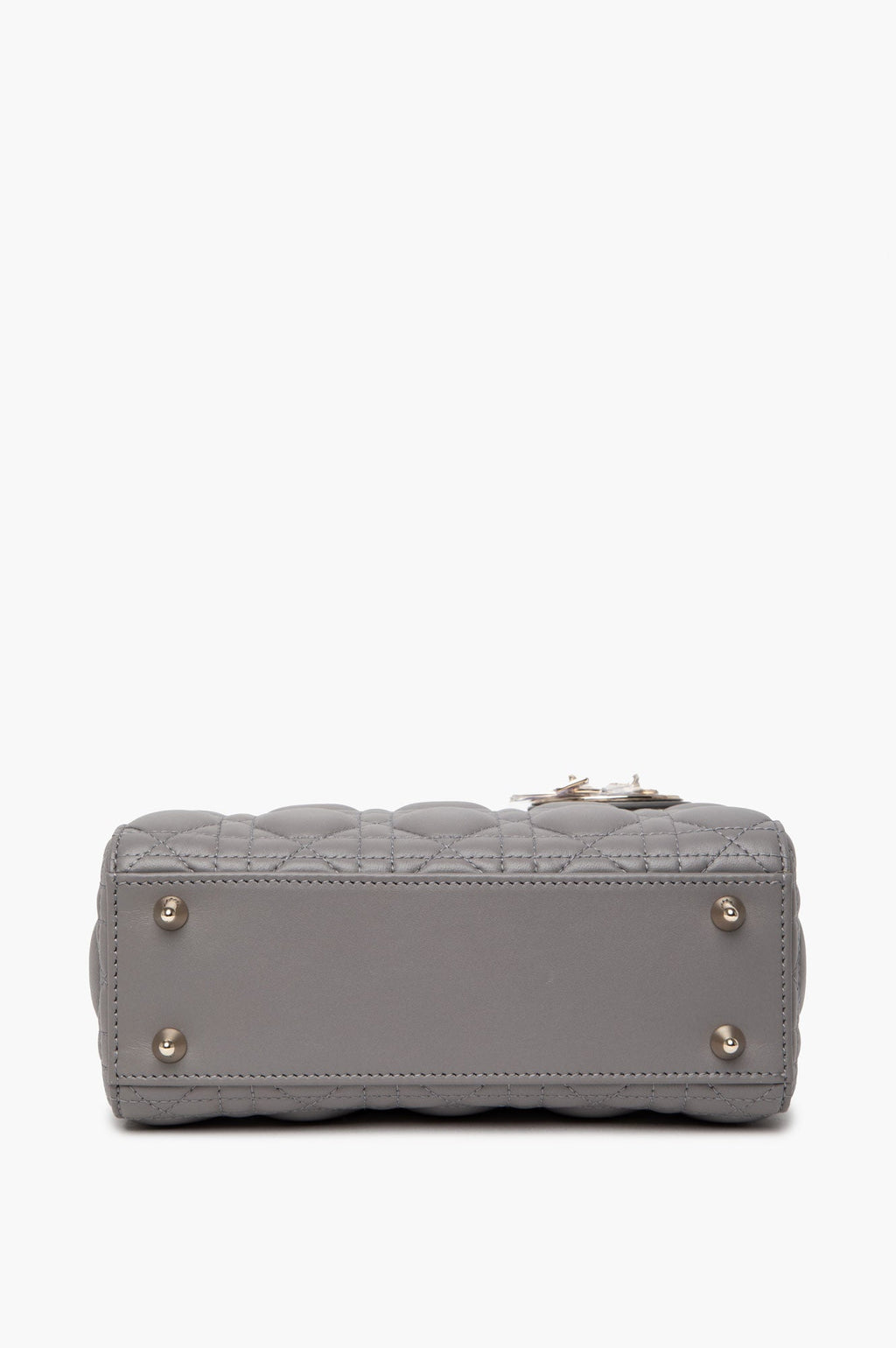 Dior Small Anthracite Grey Cannage ABCDior Lady Dior