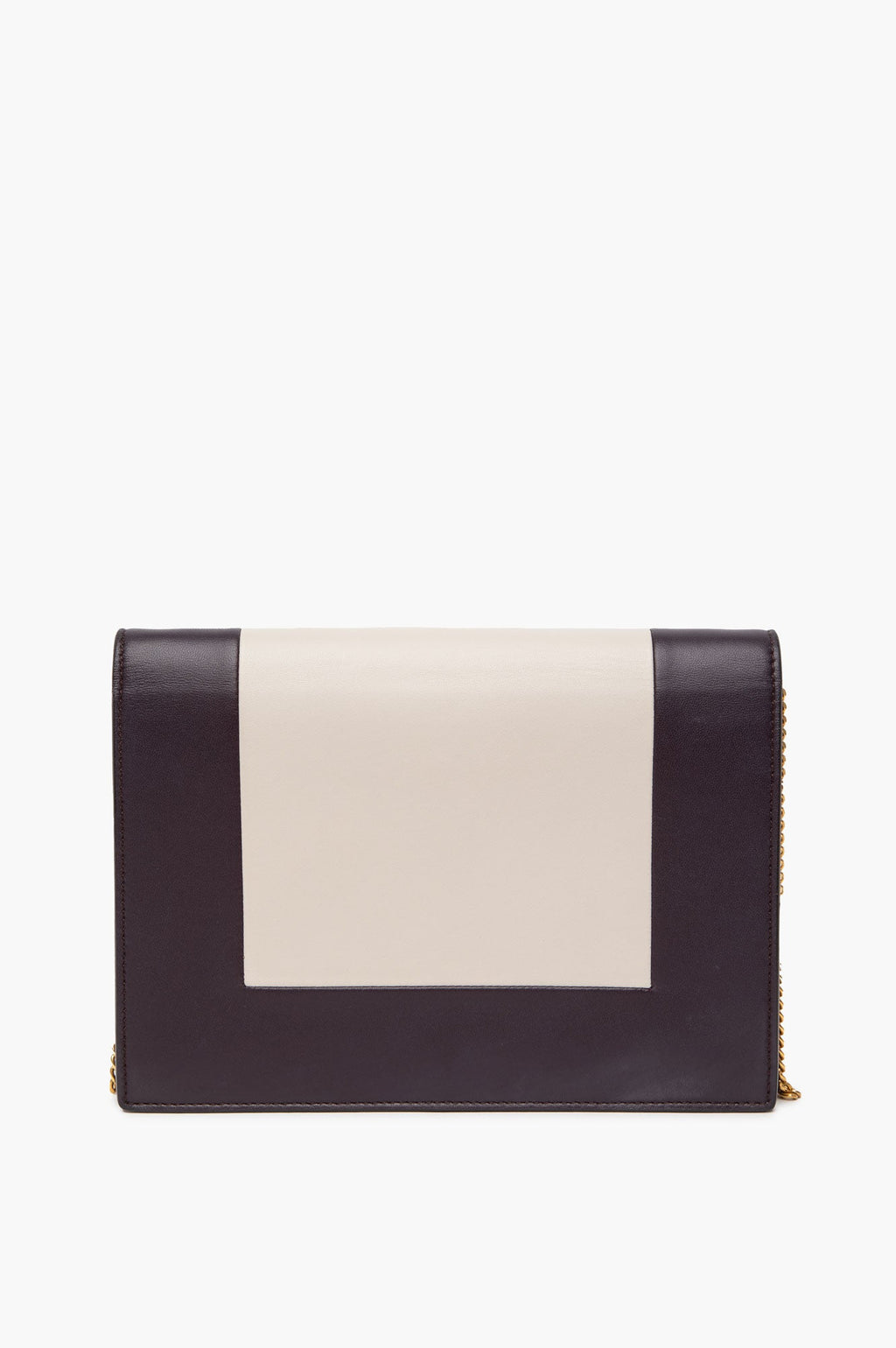 Celine Burgundy Lambskin Frame Evening Chain Clutch