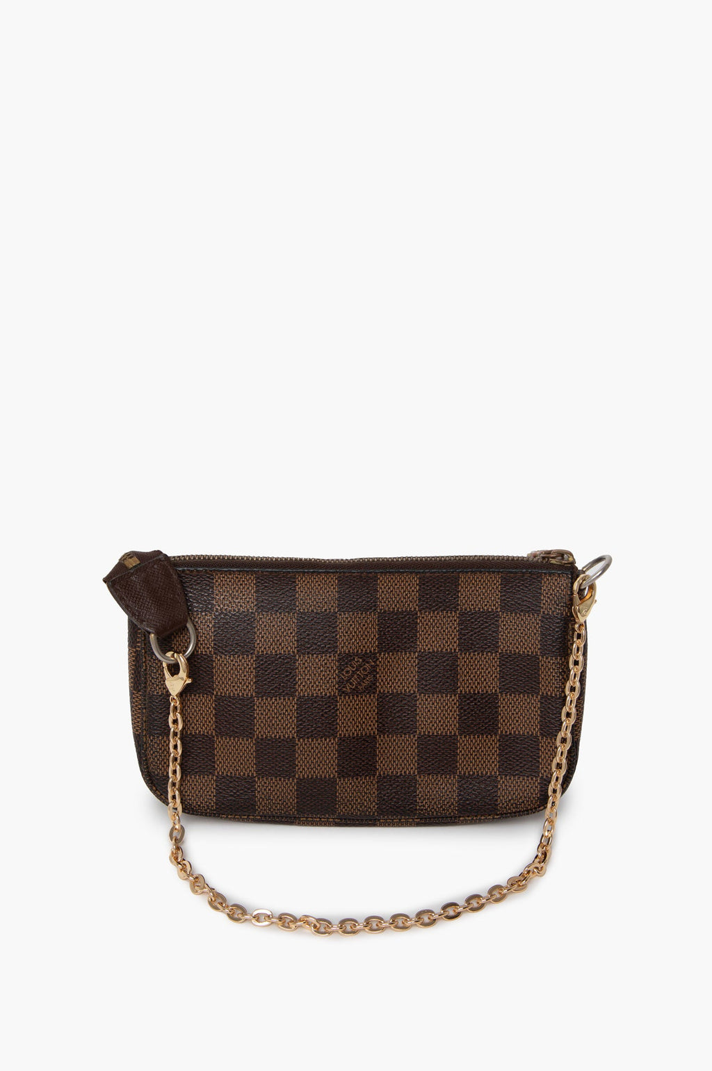 Louis Vuitton Damier Ebene Mini Chain Pochette
