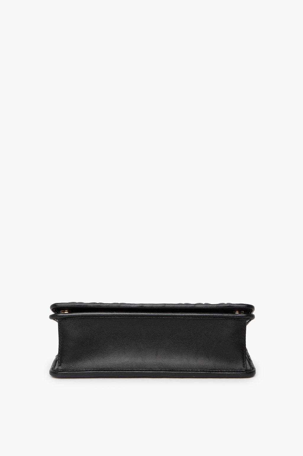 Miu Miu Black Small Matelasse Leather Bag