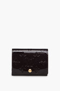 Louis Vuitton Burgundy Bi-Fold Wallet