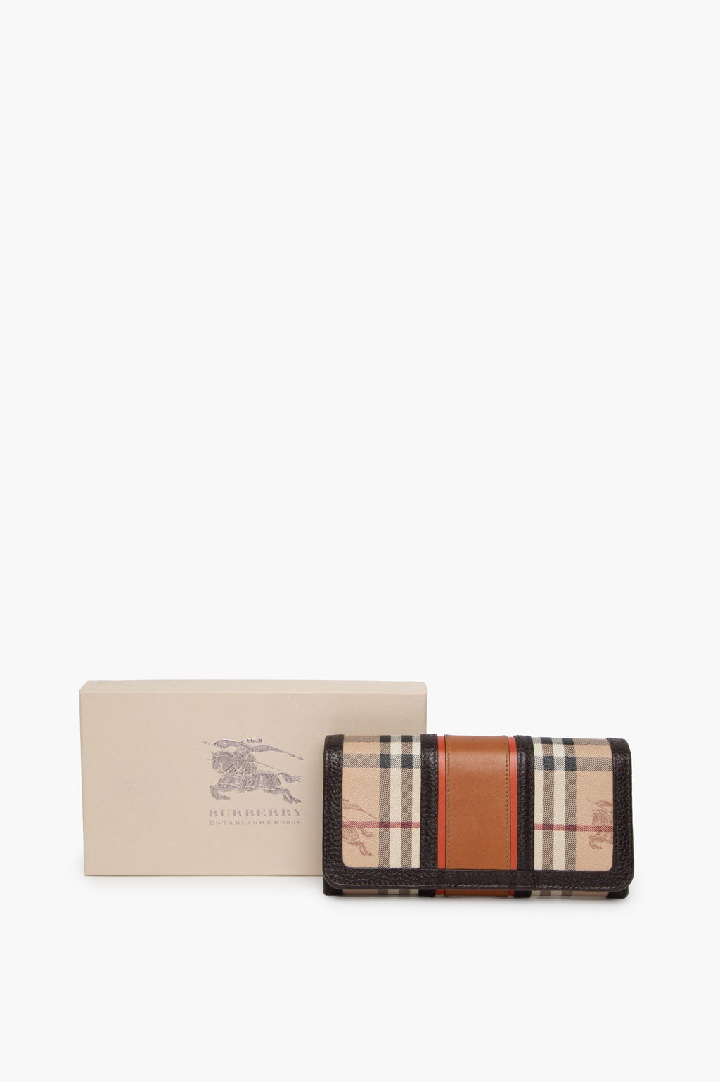 Burberry Beige Long Wallet