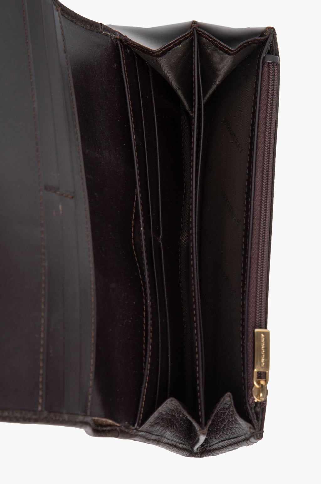 Burberry Beige Long Wallet