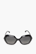 Chanel Hexagon Black Sunglasses