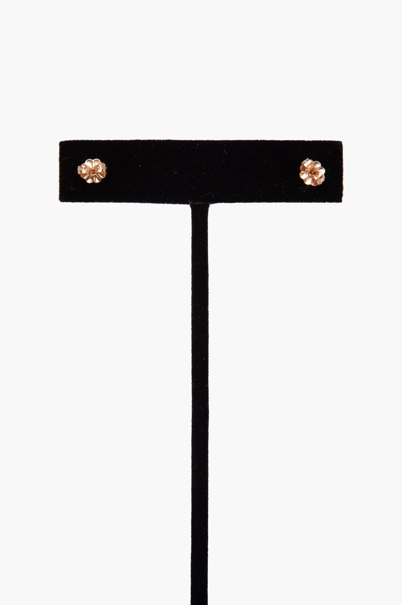 Tiffany & Co 18K Gold and Diamond Smile Earrings