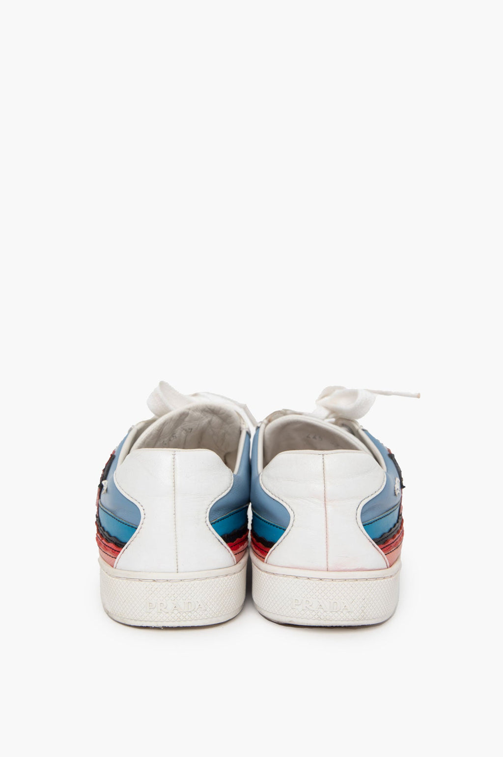 Prada White Sneakers Size 37