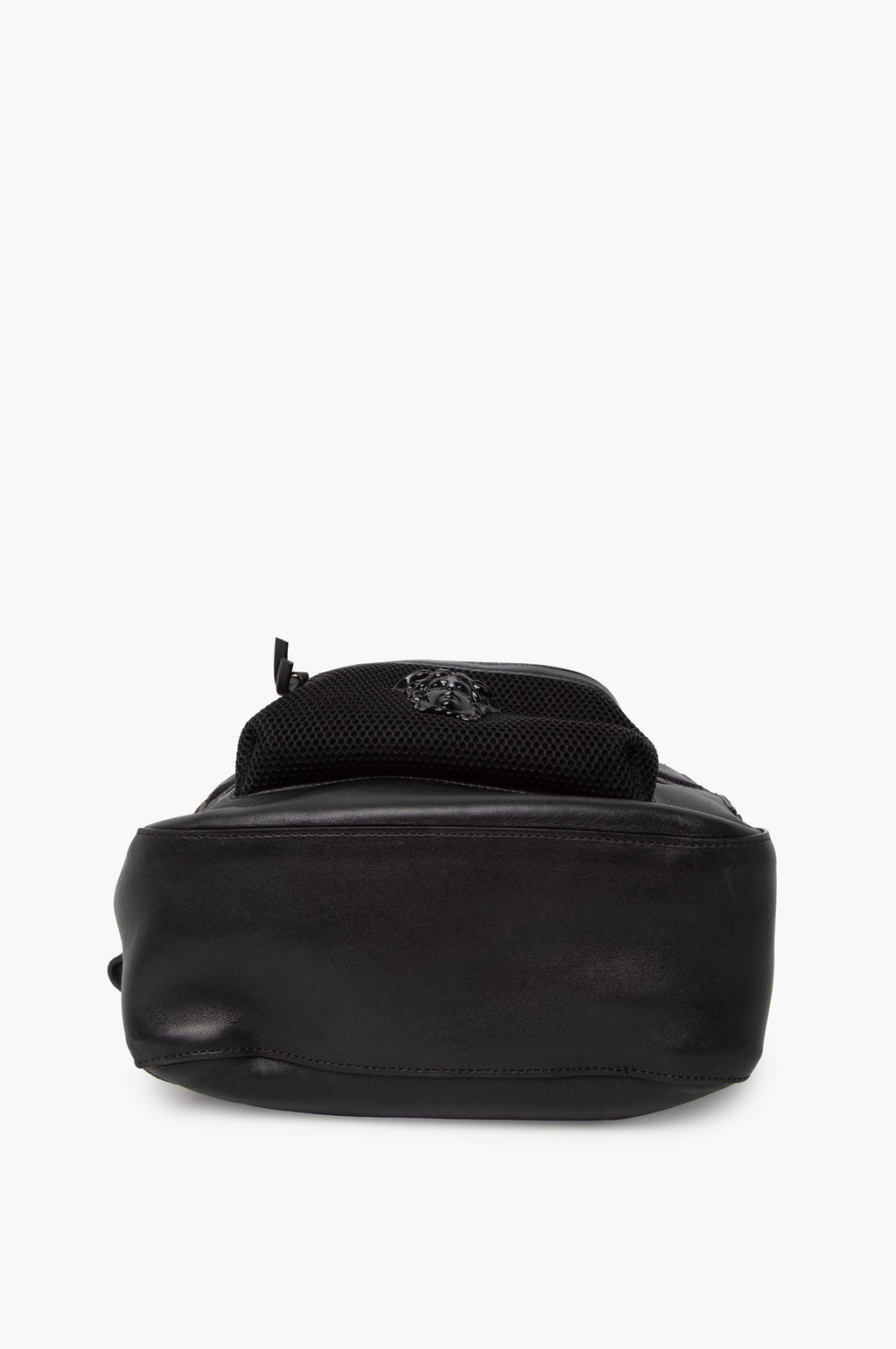 Versace Black Leather Medusa Backpack