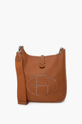 Hermes 2010 Gold Evelyne III 29 Crossbody Bag