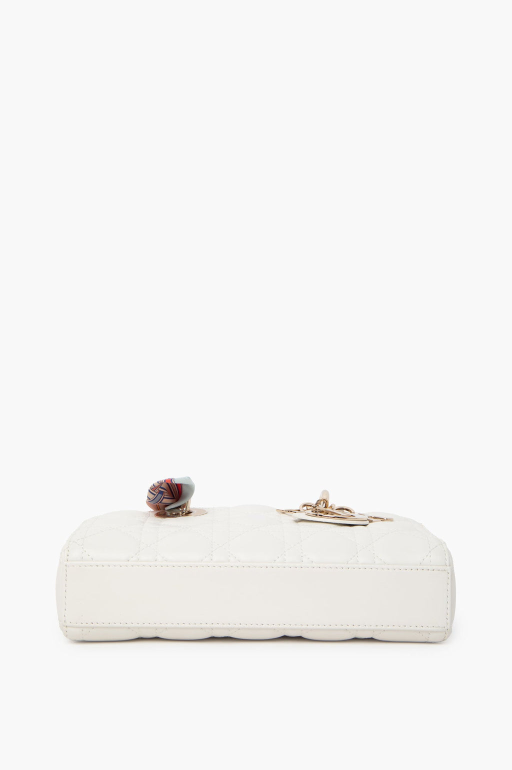Christian Dior White Lady D-Joy Small Bag