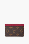 Louis Vuitton Brown Monogram Cardholder