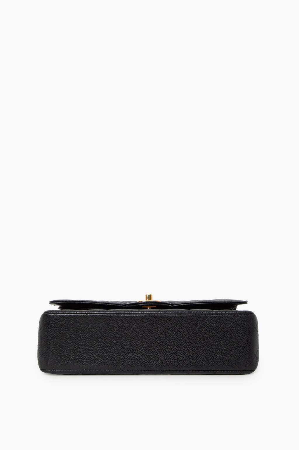 Chanel Black Caviar Leather Medium Classic Flap Bag