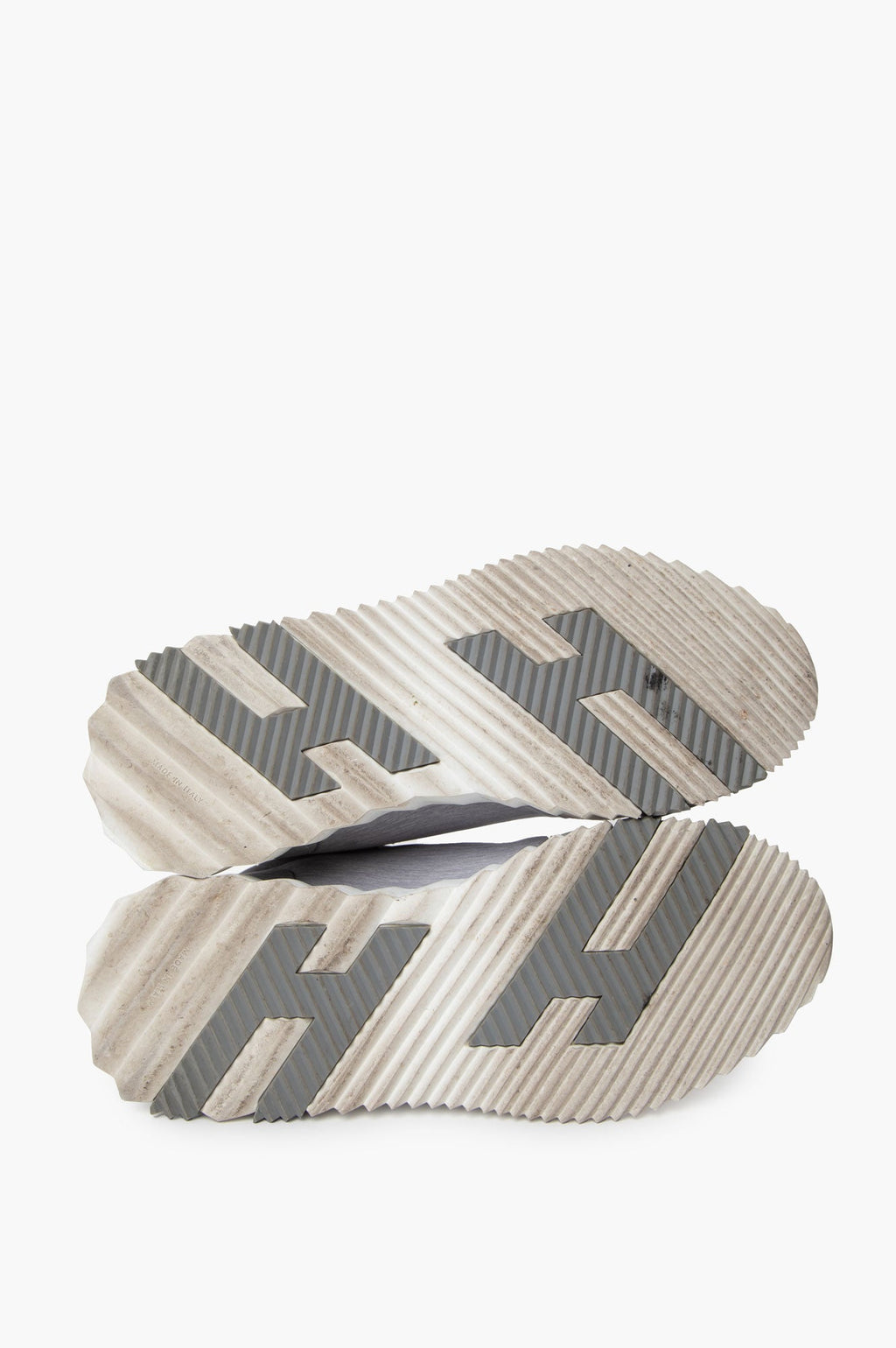 Hermes Grey Bouncing Sneakers Size 42.5