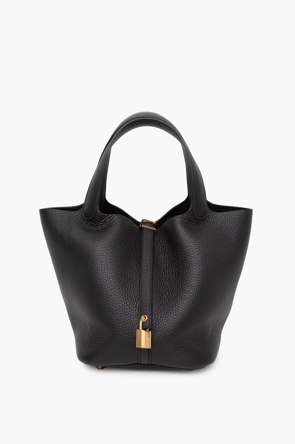 Hermes Black Clemence Picotin Lock 22