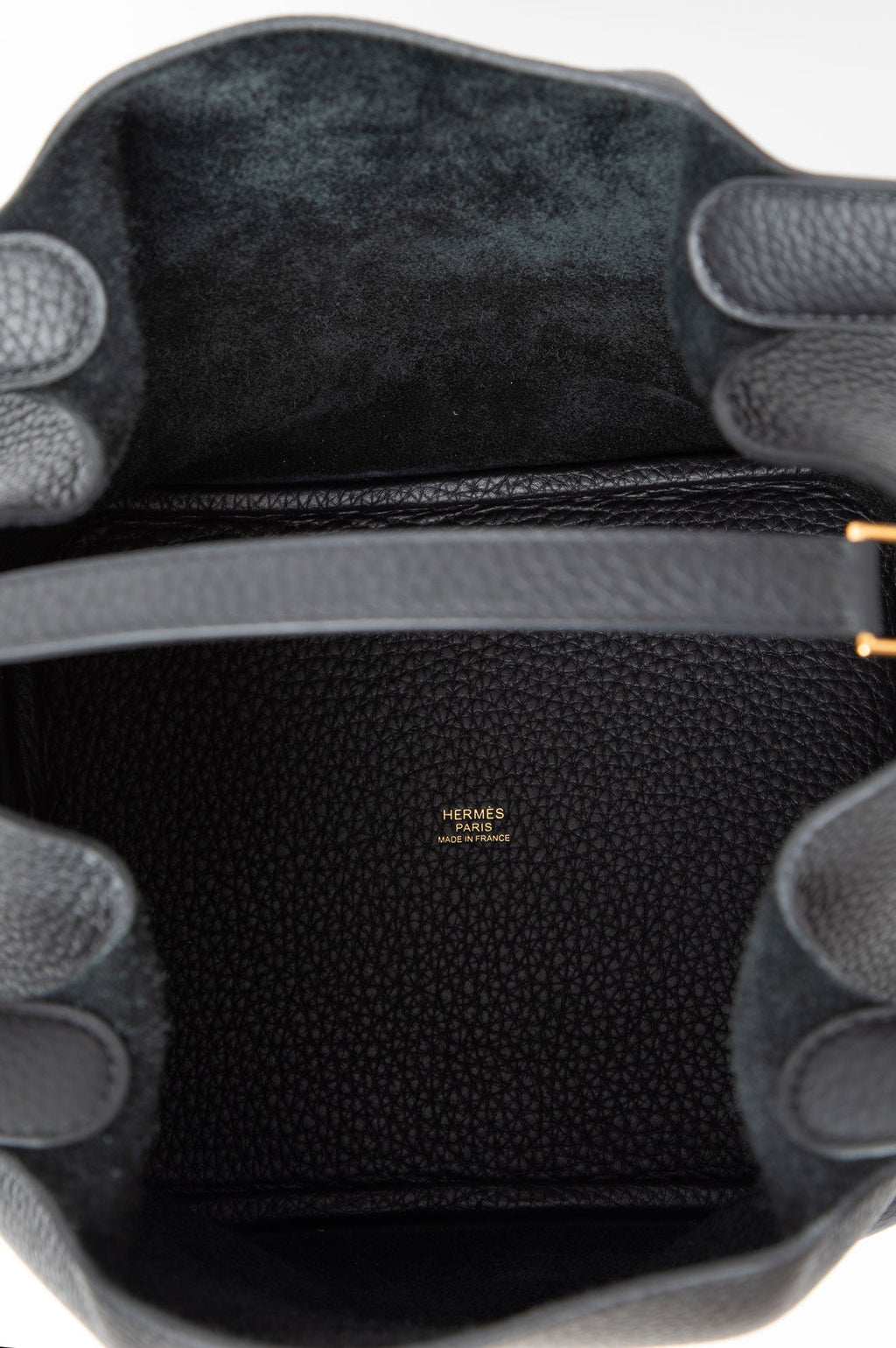 Hermes Black Clemence Picotin Lock 22