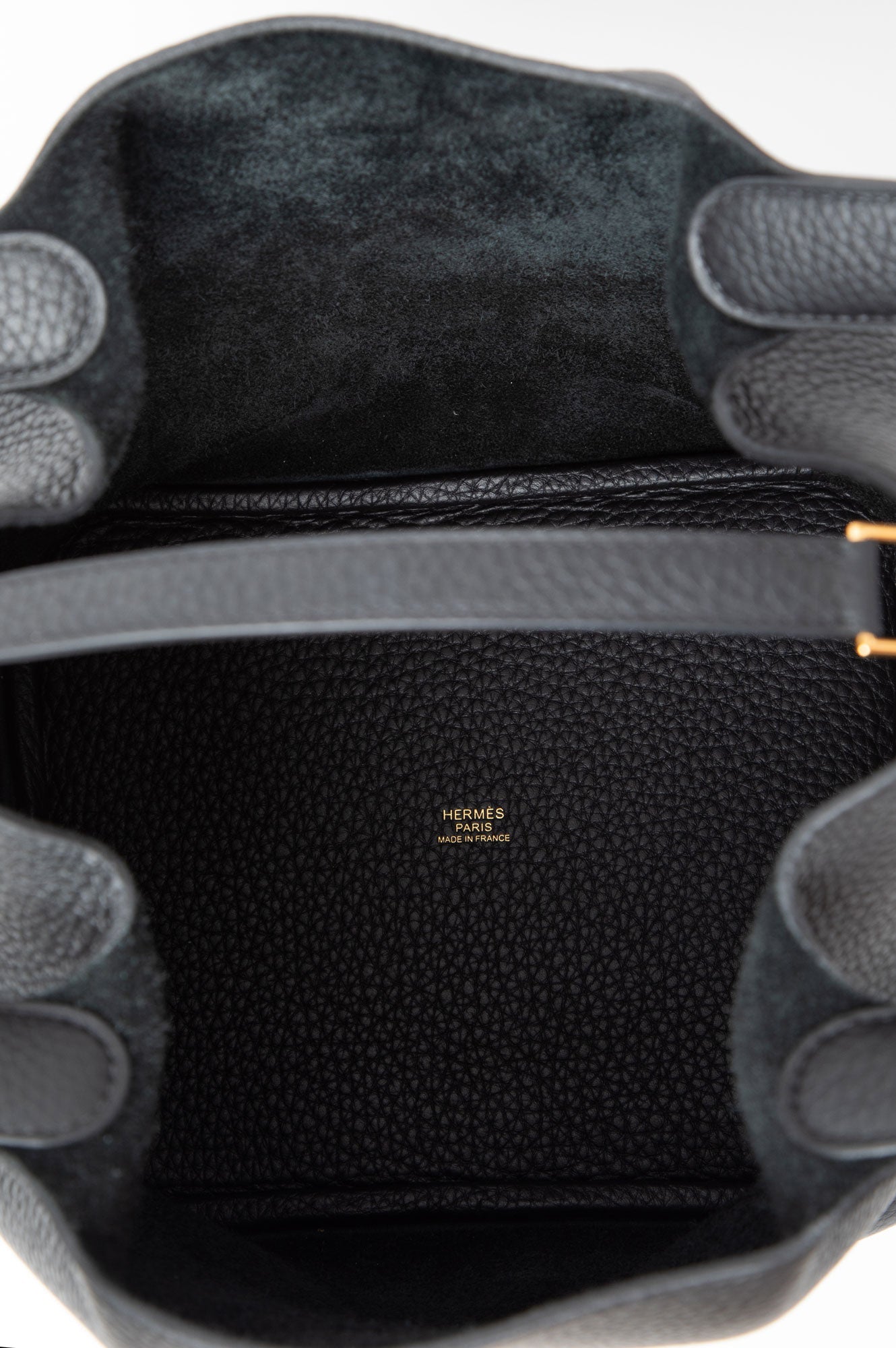 Hermes Black Clemence Picotin Lock 22